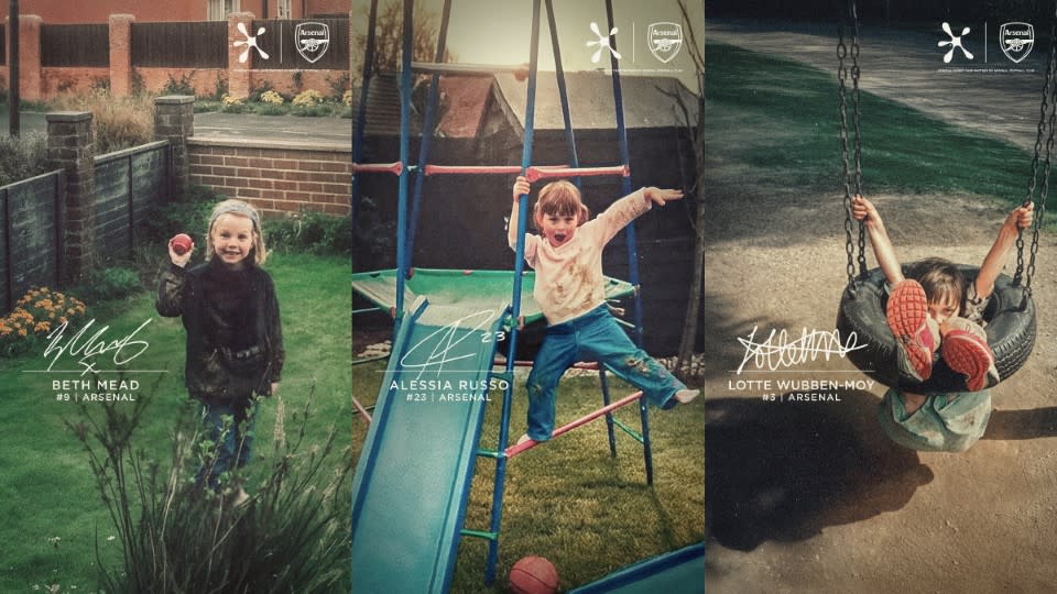 Arsenal Womens childhood memories